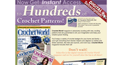 Desktop Screenshot of digital.crochet-world.com